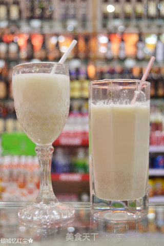 牛奶燕麦片饮品
