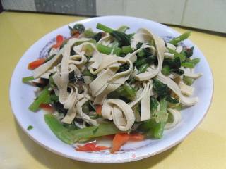干豆腐小炒的做法