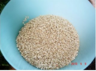 甜茴香芝麻小煎饼的做法步骤：2