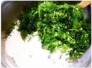 甜茴香芝麻小煎饼的做法步骤：2