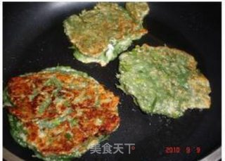 甜茴香芝麻小煎饼的做法步骤：2