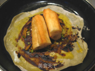 家庭版煎饼果子的做法步骤：3
