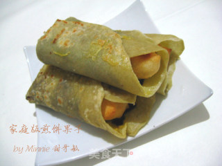 家庭版煎饼果子的做法步骤：3
