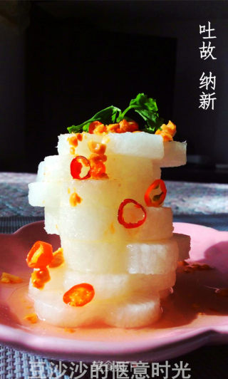 糖醋花朵萝卜的做法