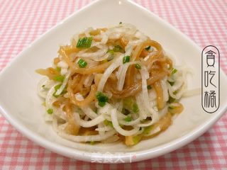 盐葱银丝海蜇皮 ☆唬很大海蜇皮2的做法