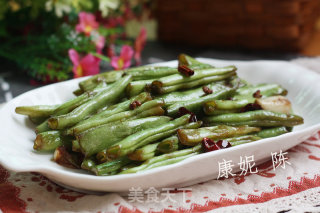 干煸四季豆的做法