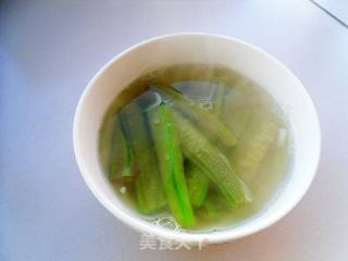 丝瓜清汤的做法