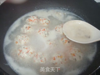 清汤茯苓豆腐丸的做法步骤：5