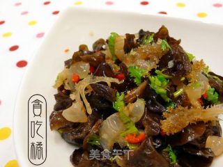 香醋木耳蜇头 ☆唬很大海蜇皮4的做法