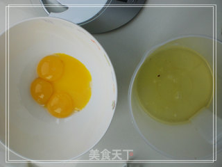 电饭锅版戚风椰蓉蛋糕（超详细）的做法步骤：3