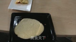 超薄蛋饼卷的做法步骤：2