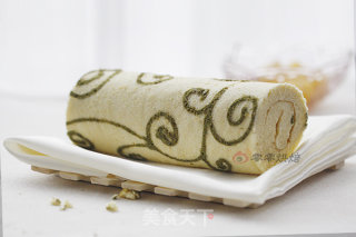 花纹戚风蛋糕卷的做法
