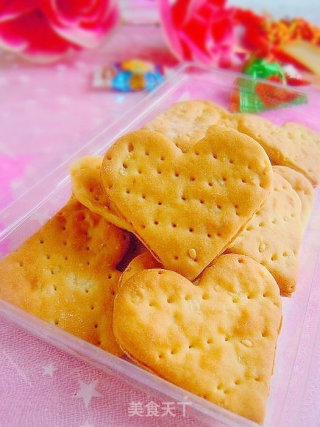 心心相印——榨菜饼干的做法