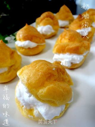 奶油泡芙的做法
