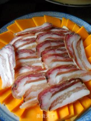 腊肉土豆南瓜的做法步骤：2
