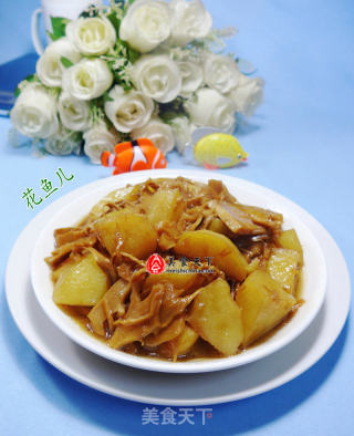 水笋烧土豆的做法