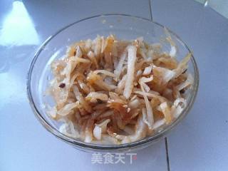 红油咸菜丝的做法