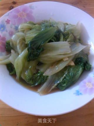蚝油生菜的做法