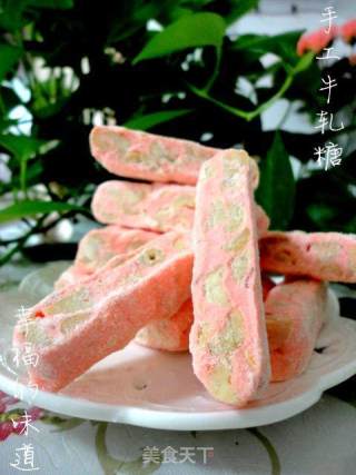 手工牛轧糖的做法