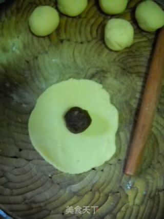 红糖油糕的做法步骤：3