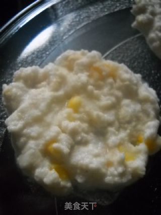 玉米豆渣饼的做法步骤：2
