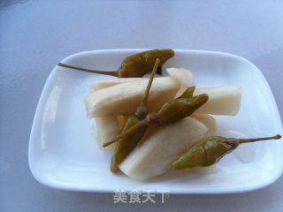 泡椒萝卜的做法
