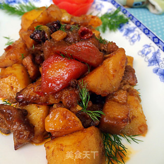 红烧土豆的做法