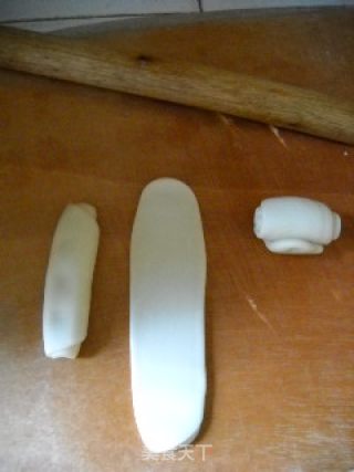 微波鲜肉苏月的做法步骤：2