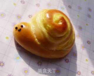 蜗牛卡士达酱面包的做法