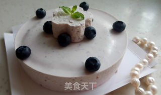 双层蓝莓慕斯蛋糕的做法