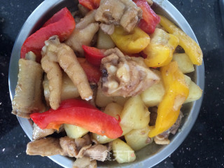 大盘鸡的做法