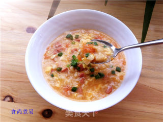 番茄鸡蛋疙瘩汤的做法