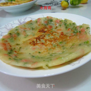 香葱香肠锅塌的做法