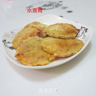 鸡蛋香芋饼的做法