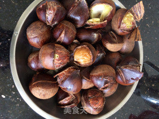 蒸板栗的做法