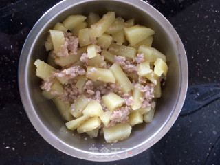 土豆肉末的做法
