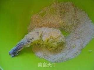 芝士虾球的做法步骤：3