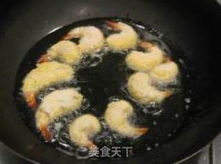 芝士虾球的做法步骤：3
