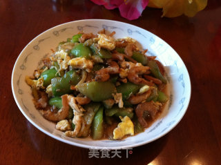 鸡蛋海米炒丝瓜的做法