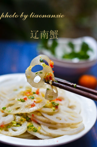 姜汁莲藕的做法