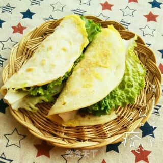 鸡蛋灌饼的做法