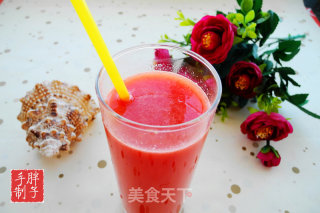 鲜榨西瓜汁的做法
