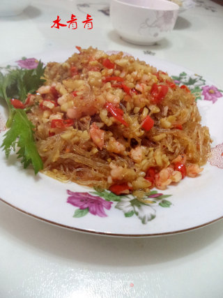 虾味蒜香粉丝的做法