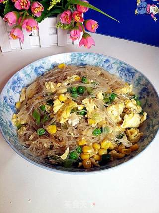 鸡蛋炒粉丝的做法