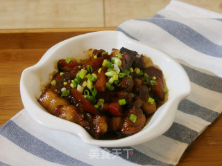 胡萝卜烧肉的做法