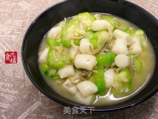 小鱼丝瓜汤年糕  我♥年糕10的做法