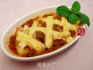 茄酱干酪伪烤年糕  我♥年糕11的做法
