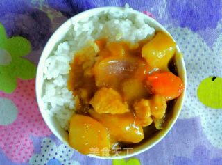 土豆鸡肉咖喱的做法