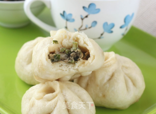 青菜包子的做法