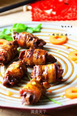 【无油健康版笋干红烧肉】：爆竹迎春新年到的做法